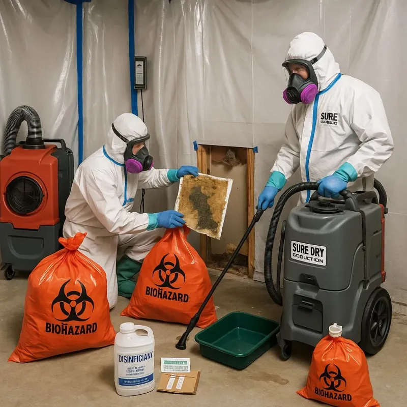 Contaminated Water Handling Protocols process in Dalzell, SC